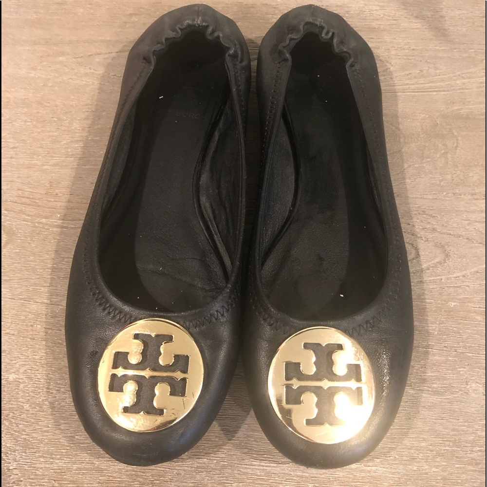 black Tory Burch Ballet Flat - 8